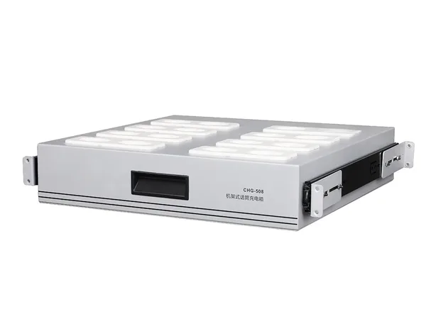 CHG-518 16-Slot Rack Charging Station — charging station for classroom, lecture and institutional audio systems.