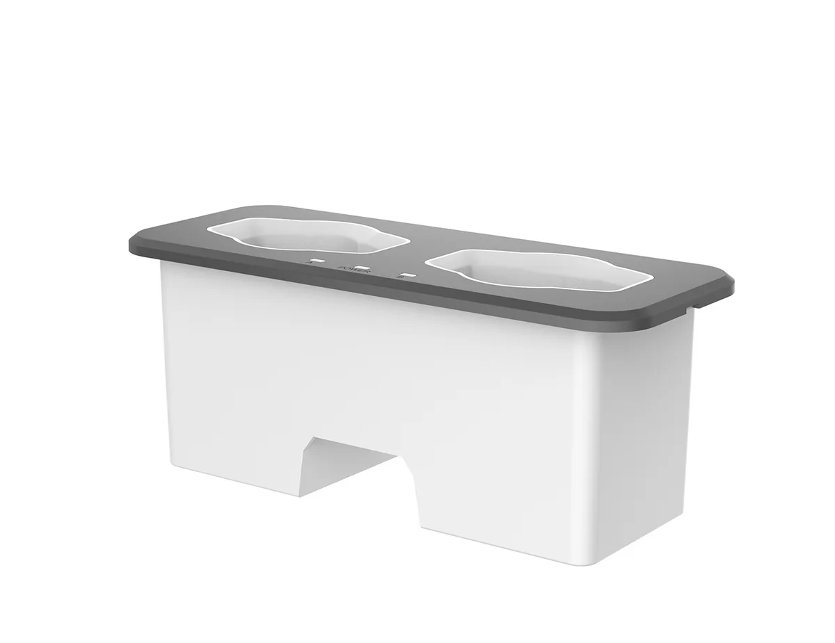 CHG-550 Dual-Docking Charging Cradle — charging cradle for classroom, lecture and institutional audio systems. thumbnail 2