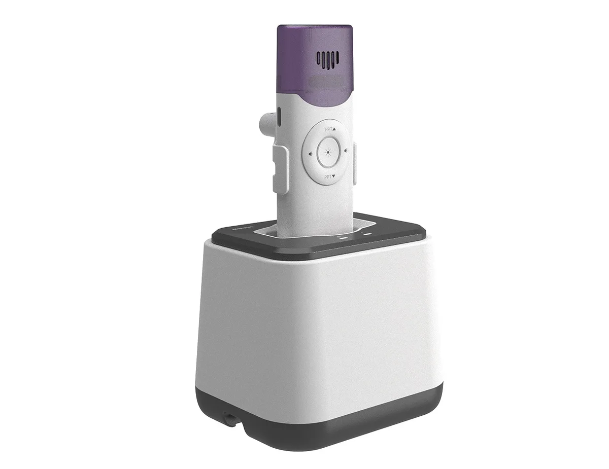 CHG-560 Single-Docking Charging Cradle — charging cradle for classroom, lecture and institutional audio systems. thumbnail 3