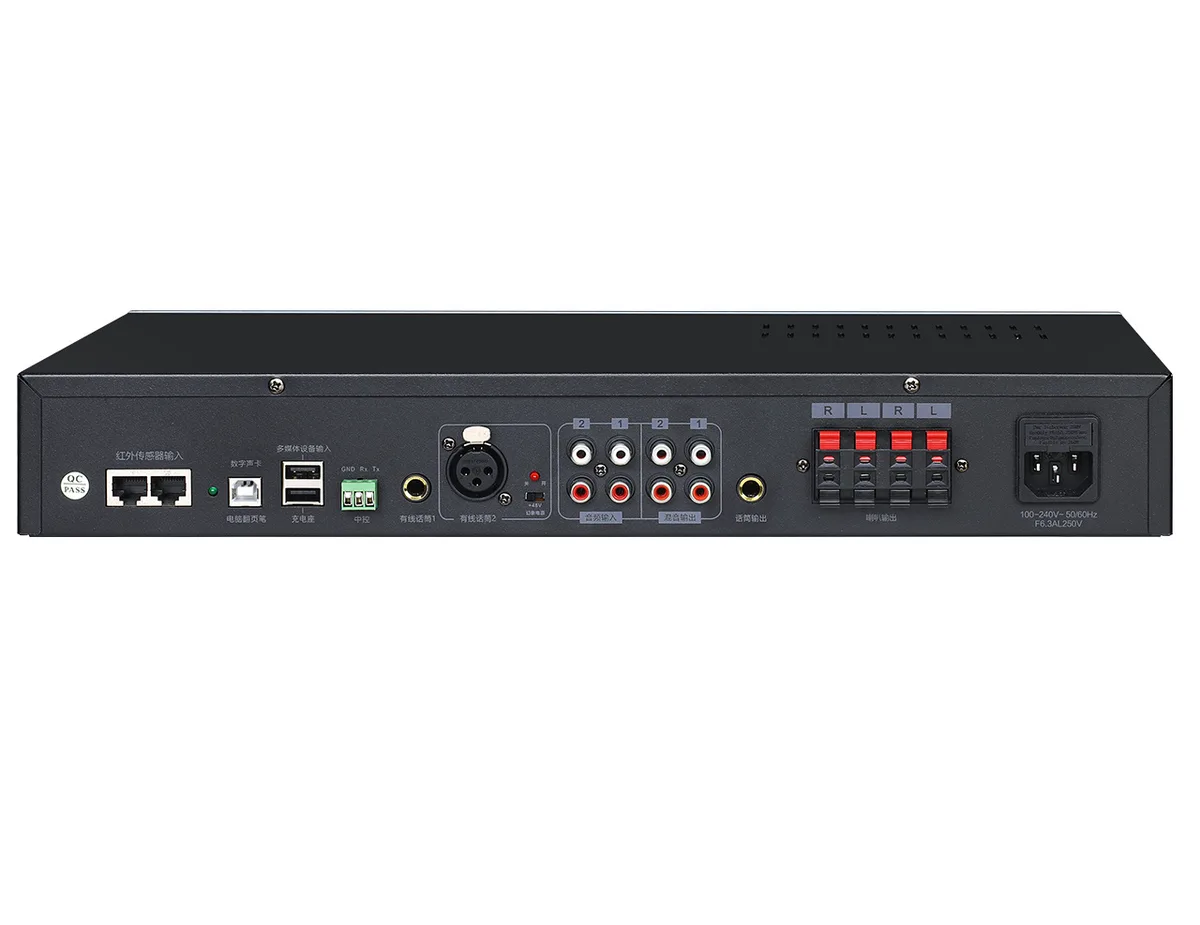 DW-315 Compact Infrared Wireless Microphone Amplifier — infrared amplifier for classroom, lecture and institutional audio systems. thumbnail 2
