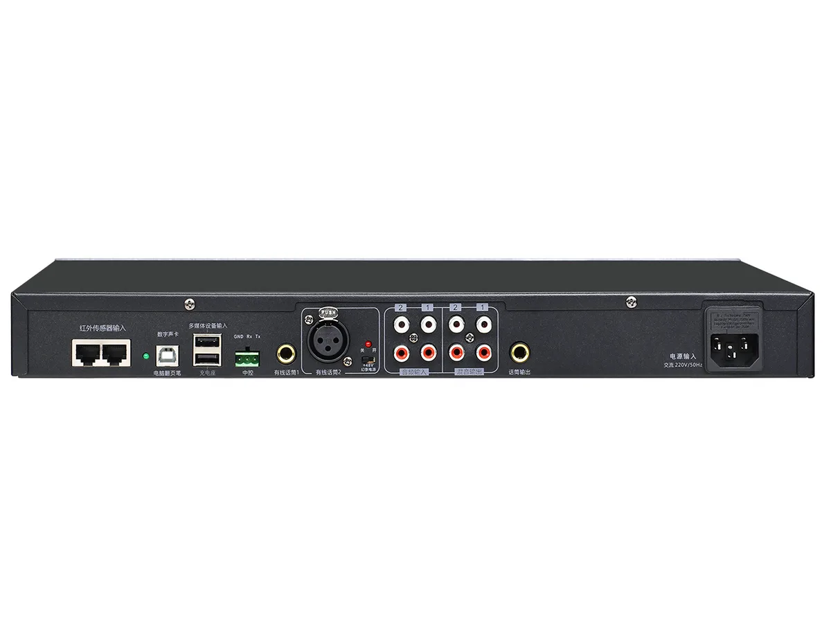 IR-911 Three-Channel Infrared Receiver — infrared receiver for classroom, lecture and institutional audio systems. thumbnail 2